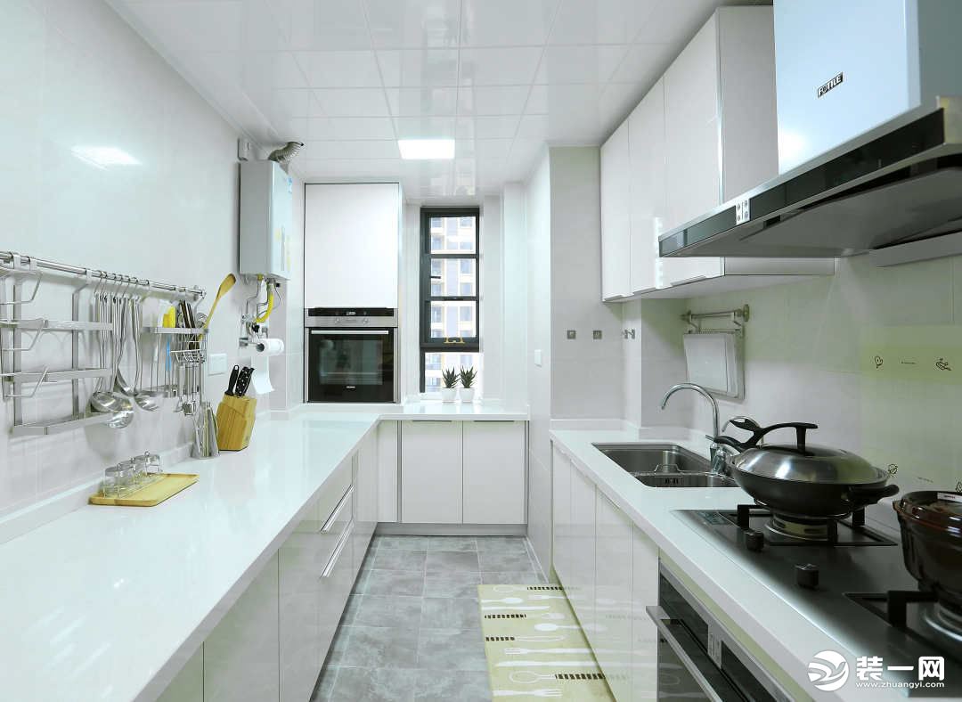 华侨城60平方两居室简约风格厨房装修效果图