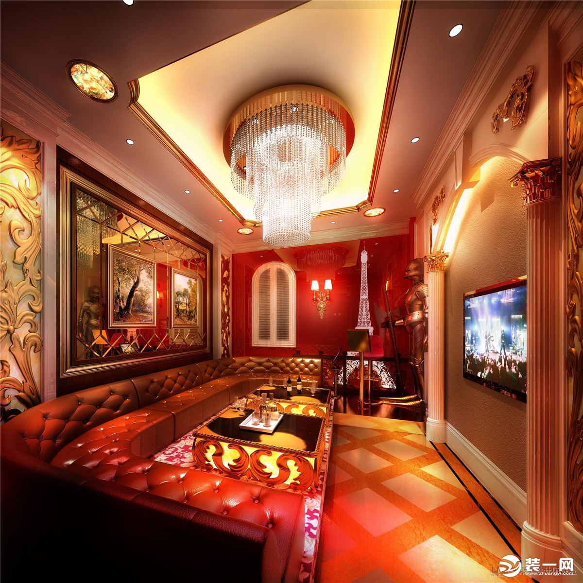 深圳乐巢ktv包房设计