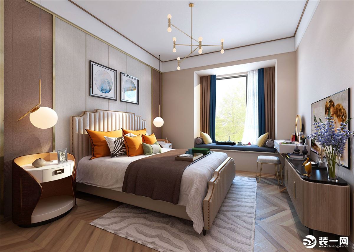 北欧女儿房卧室两套|空间|家装设计|张美丽效果图 - 原创作品 - 站酷 (ZCOOL)