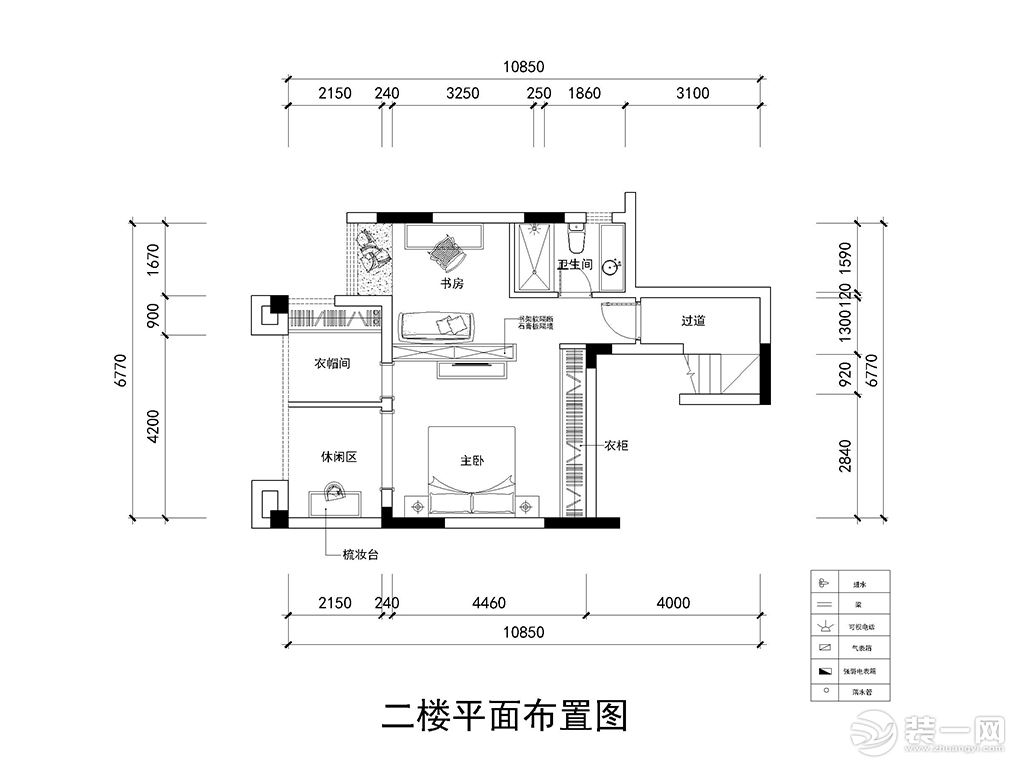 户型图，【山水人家装饰】世茂锦绣长江简欧装修效果图