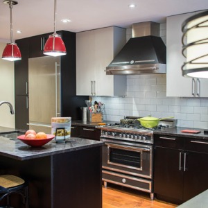广州山璟轩64平米两居室现代风格开放式厨房