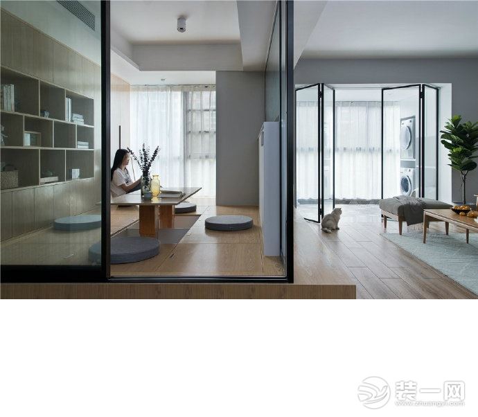 惠州景欣装饰120平方简约风格休闲区效果图