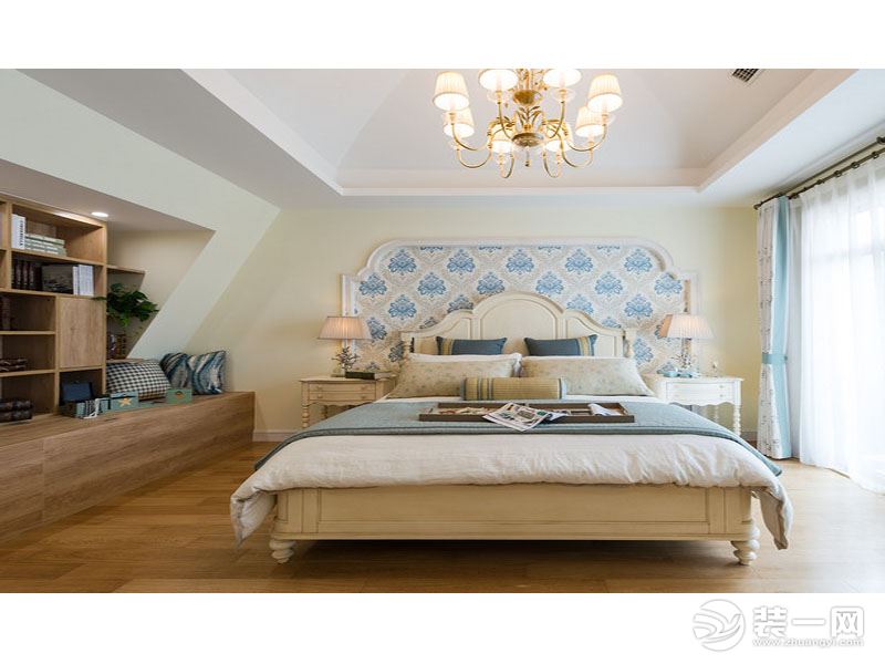 惠州景欣装饰奥地利小镇不一样的小清新228㎡卧室效果图