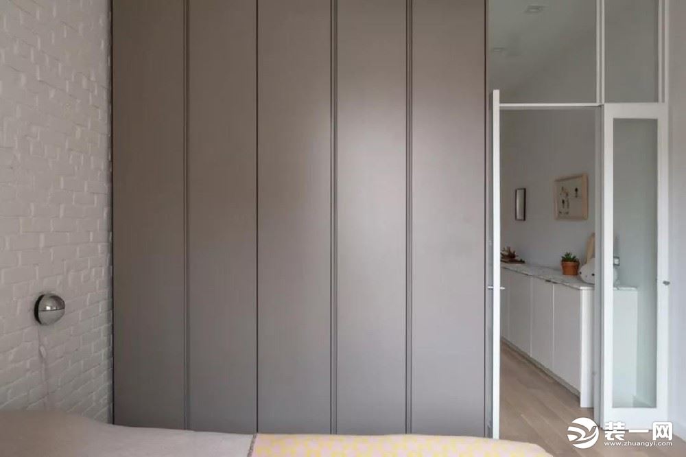 惠州景欣装饰120平米北欧浪漫的美式两室两厅两卫衣柜效果图