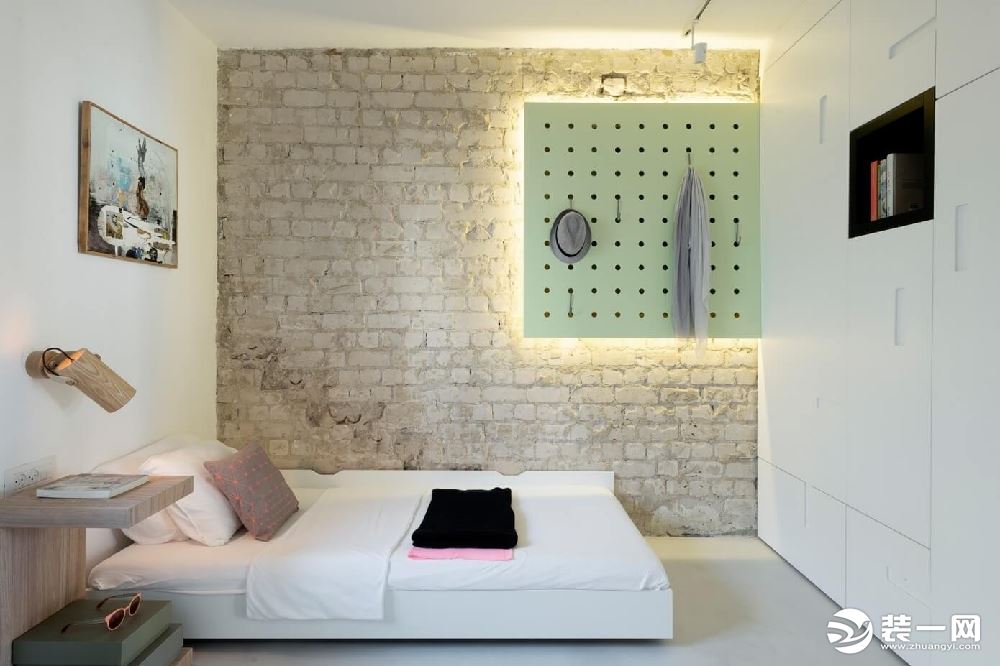 惠州景欣装饰爆改60平小居室，两个人的温暖时光主卧效果图