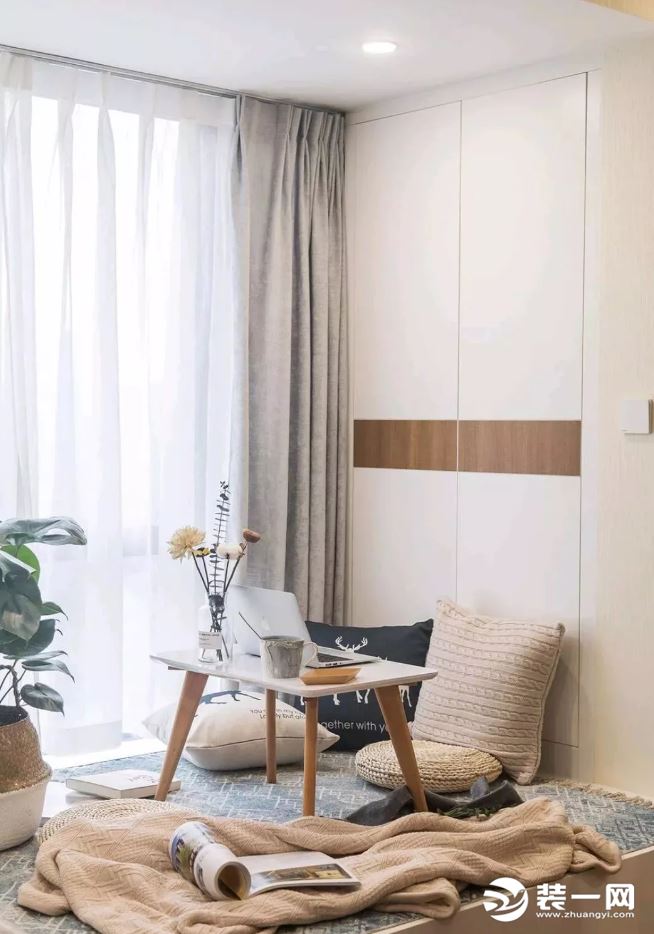惠州景欣装饰58㎡北欧风格，打造有格调的家房间效果图