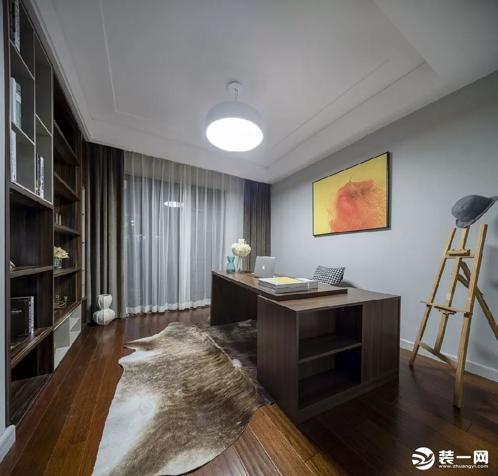 惠州景欣装饰139㎡现代休闲，简单端庄，舒适大方卧室效果图