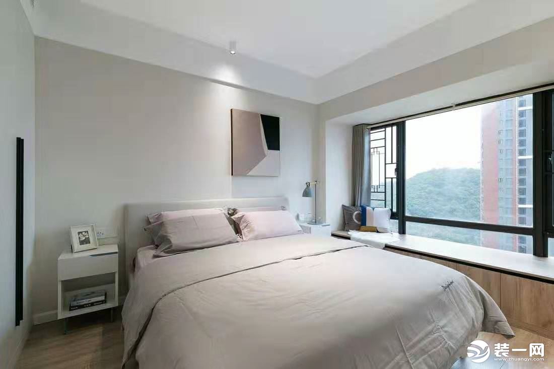 惠州景欣装饰89平米现代风，温馨又敞亮卧室效果图