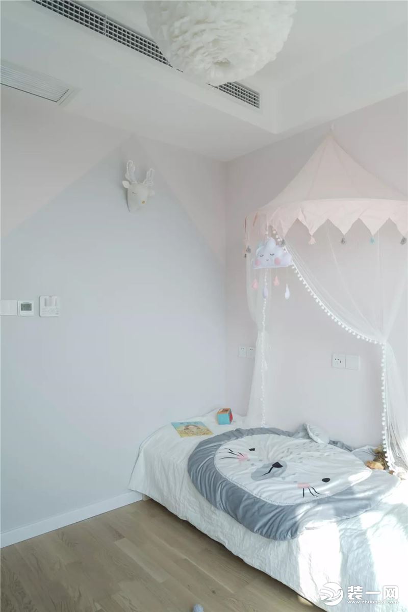 惠州景欣装饰现代简约二居室，小资格调儿童房效果图