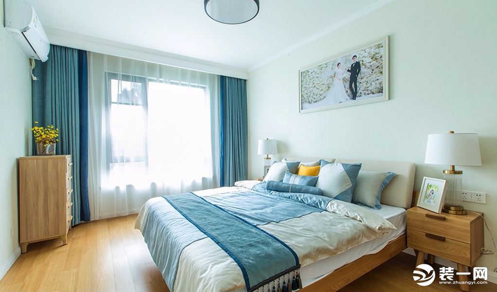 惠州景欣暖心糖果风打造86㎡现代可爱家卧室效果图