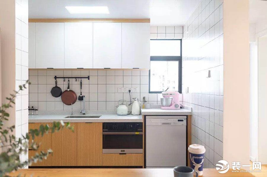 惠州景欣装饰77㎡北欧温馨，舒适极了厨房效果图