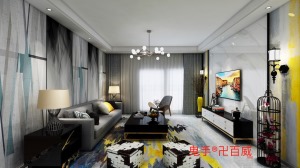 惠州景欣装饰118平方现代风格效果图