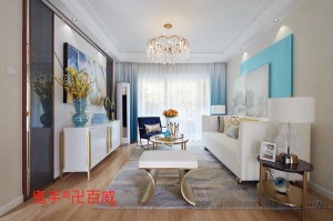 惠州景欣装饰140平方现代风格效果图