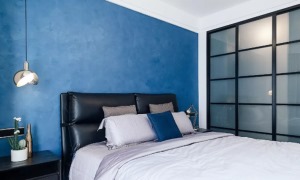 惠州景欣装饰109现代轻奢三口之家卧室效果图