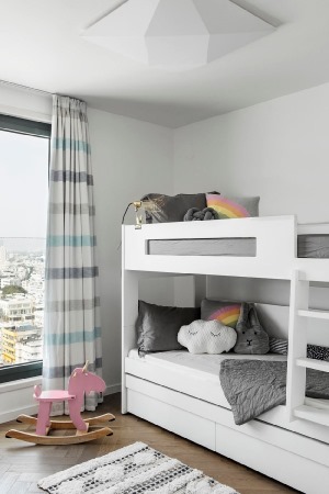 惠州景欣装饰96㎡|舒适温馨的小家卧室效果图
