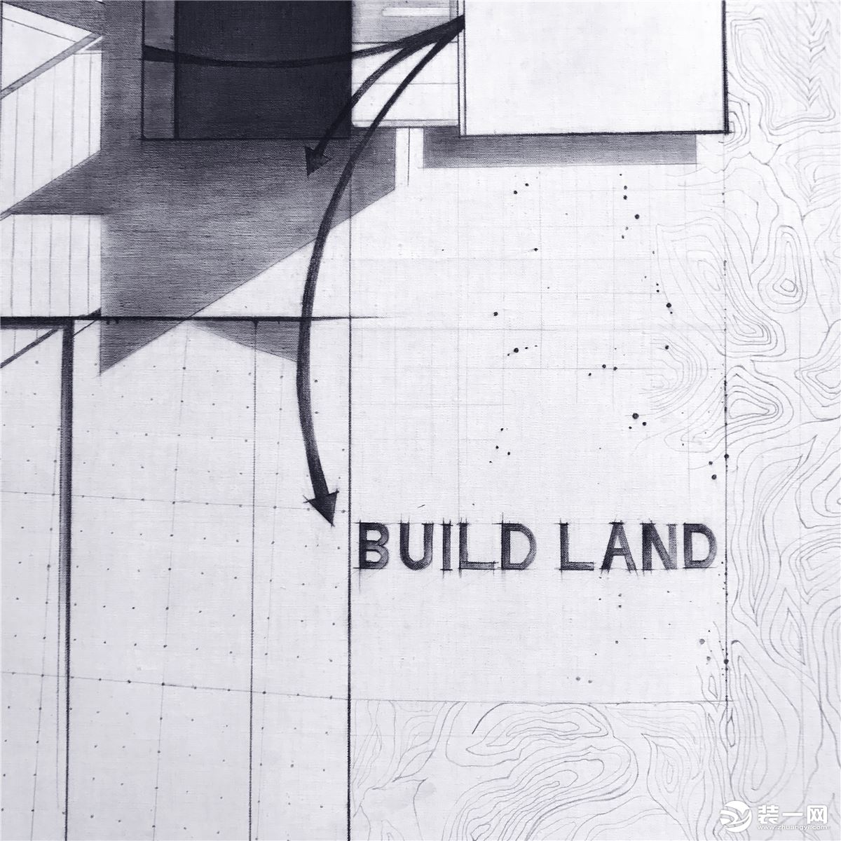 BUILD LAND CONSTRUCTION 办公空间装饰效果图