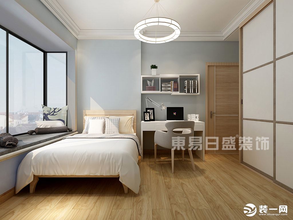 宏远帝庭山-日式风格-卧室装修效果图