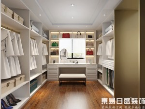 东江豪门150平四房二厅现代简约衣帽间室装修效果图