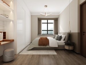 东海城堡-现代风格-卧室装修效果图