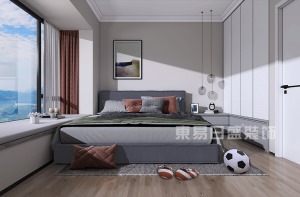 家和时代-现代简约风格-卧室装修效果图