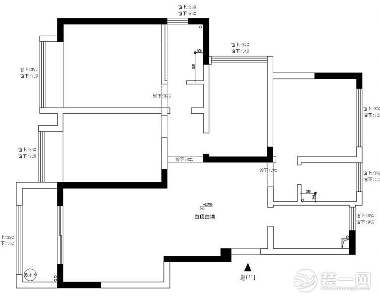 原始戶型結(jié)構(gòu)圖