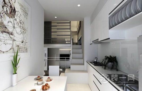 怡海星城  115平 三居室 造价10万 -沉稳简约风厨房