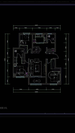 【烟台实装装饰】金地格林郡120现代简约