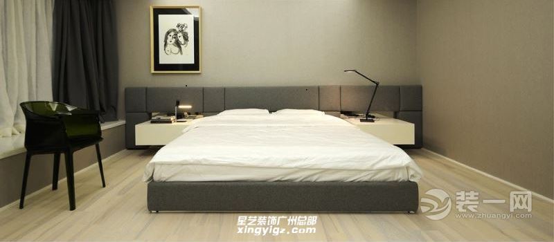 广州汇景新城185平米大户型现代风格卧室
