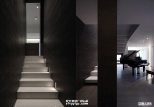 广州花都凯旋门158平米四居室现代风格楼梯
