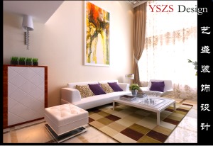 聚龙双苑120平复式现代风格效果图沙发