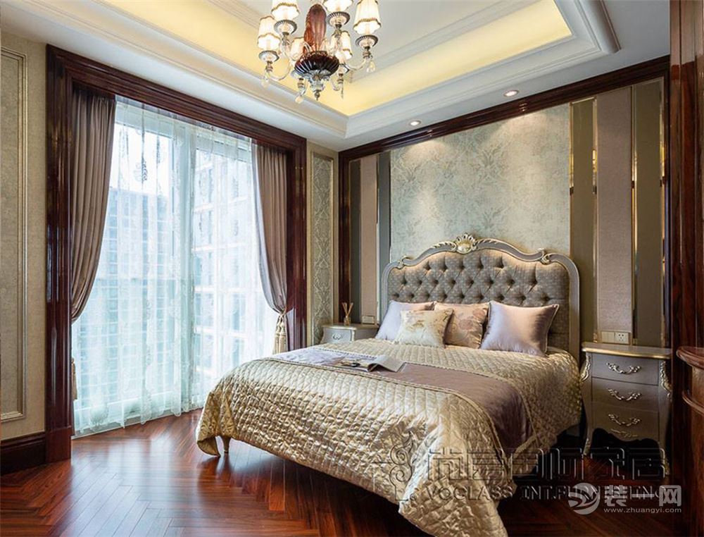 钱塘印象 法式风格 杭州家居装修设计 卧室