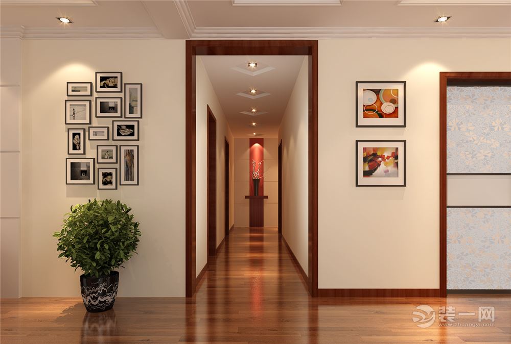 家天下中式风格走廊装修效果图
