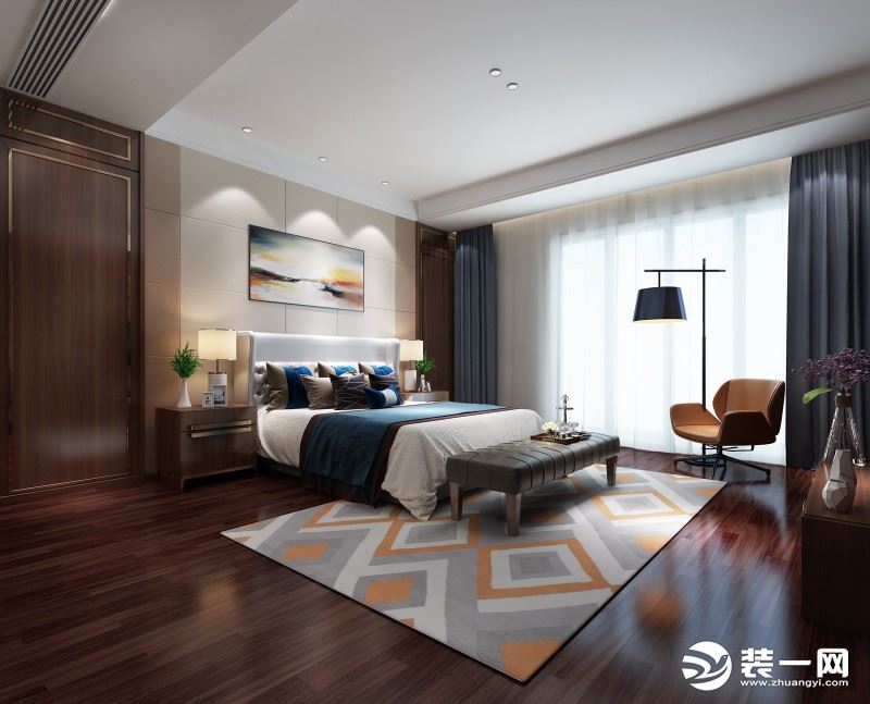 兰州515平米的六居室在设计现代风格
