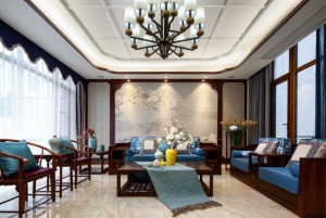 兰州150平米简中设计风格中国传统的室内设计