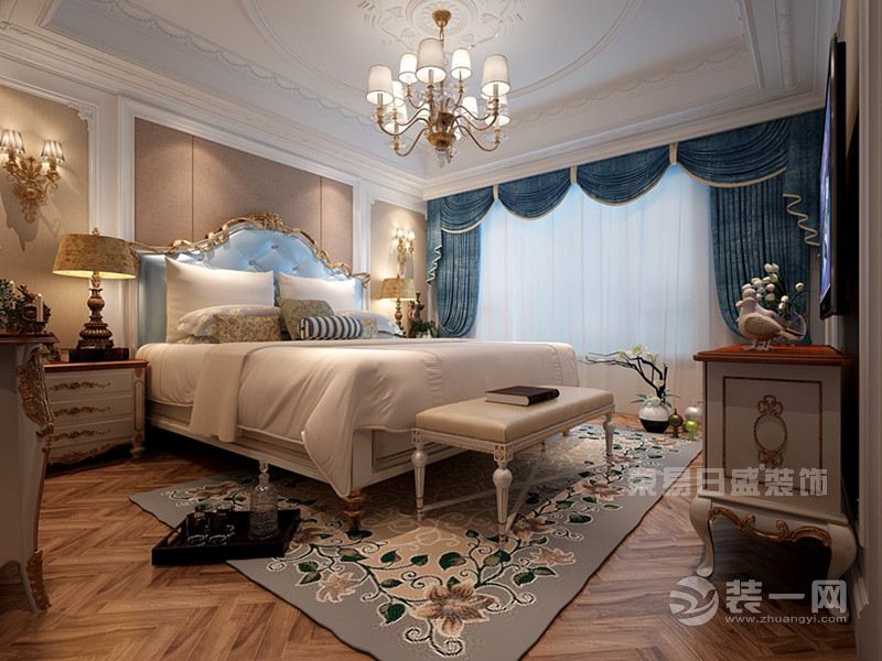 扬州装修欧式古典卧室