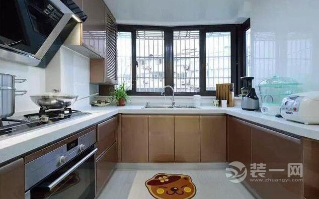广州祈福新村102平米三居室简约风格厨房