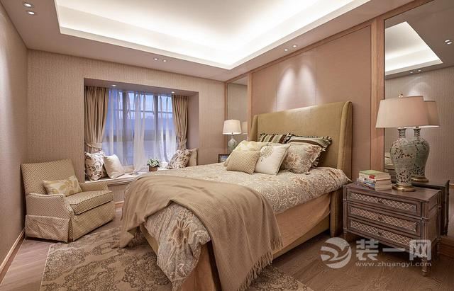 广州祈福新村170平米美式风格卧室