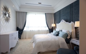 寧波澤木裝飾白色簡歐臥室案例