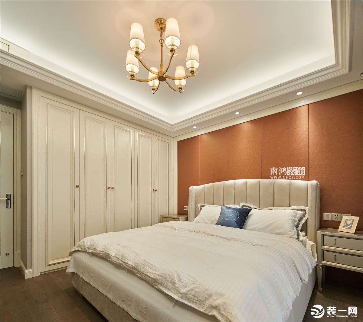 名门世家139方现代轻奢美式 卧室设计