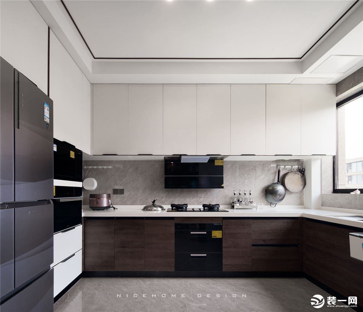 杭州西溪公馆188方新中式风格 厨房设计