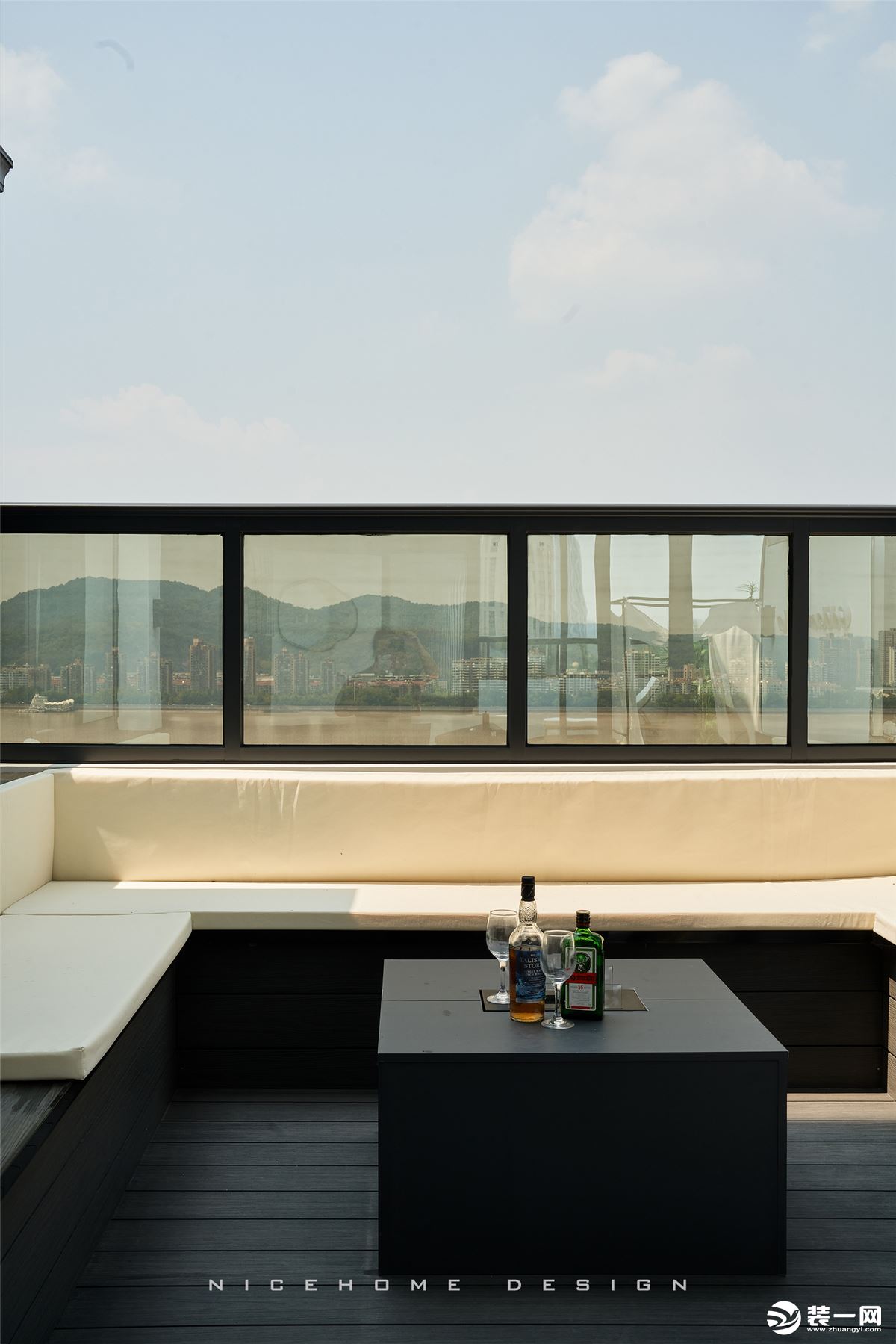 杭州国美家园现代侘寂风格 露台设计
