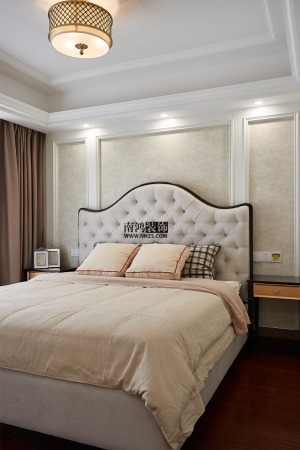 世紀新城125方美式新古典風格臥室設計