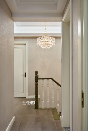 名门世家139方现代轻奢美式 楼梯设计