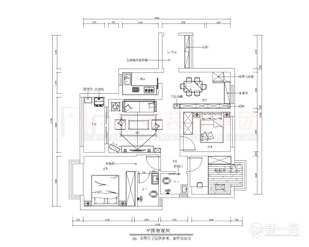 普罗旺斯户型图