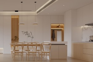 不一样的设计思路让家居空间不再生硬，更具活力和生活气息。 