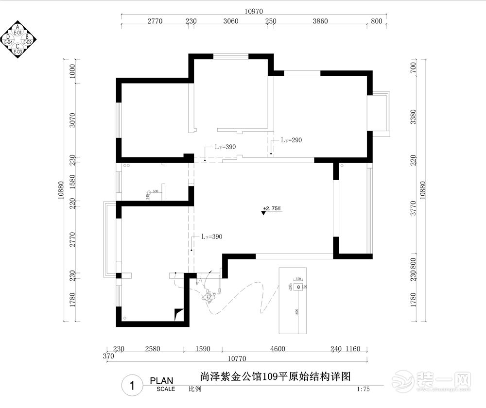 原始户型图