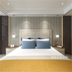 现代轻奢风格跃层卧室装修设计效果图