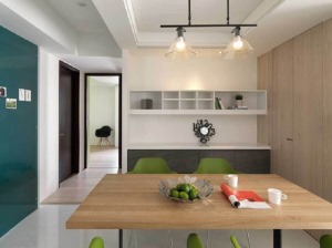 以自然舒适的开放性空间，为屋主创造清新质感的空间。