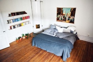 這是一套斯德哥爾摩市的106平米復式公寓