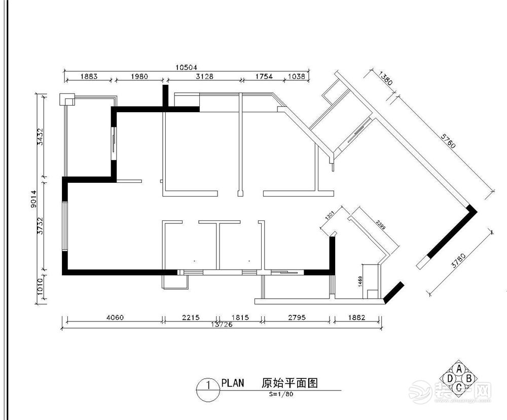 百家湖沙先生-原始平面圖